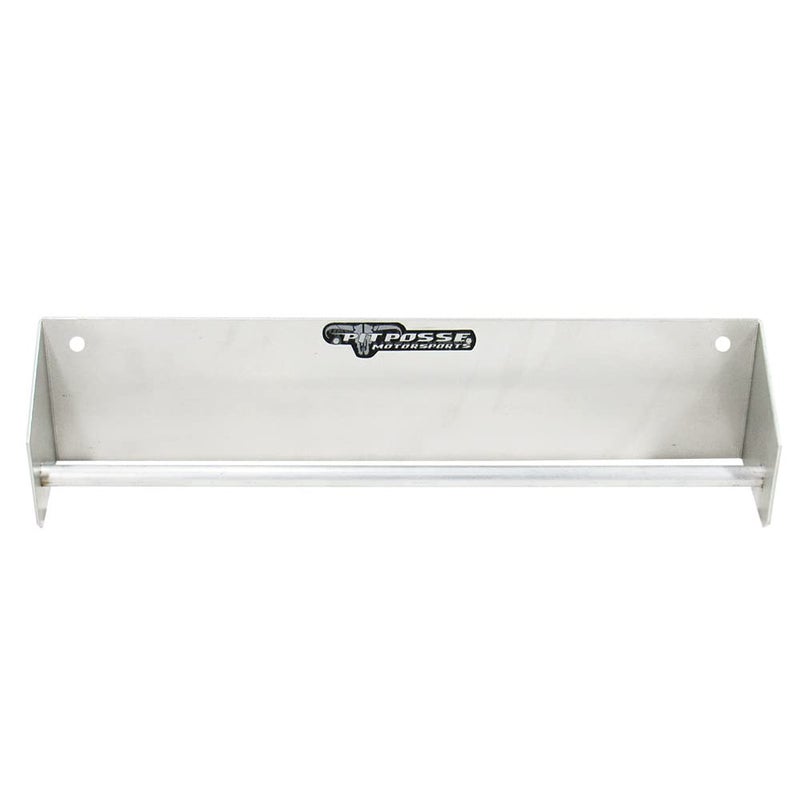 Pit Posse 464 Tie Down Hanger Holder Aluminum Rack - Made in USA - Wall Mounted for Enclosed Race Trailer Garage Shop Storage Organizer- Holds Tie Downs, Ratchet Straps, Bungee Cords (Silver) - Image 4